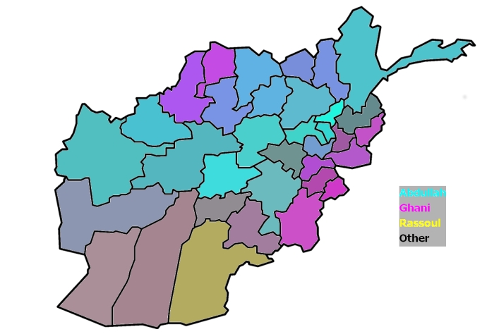 Afghanistan Election Relative Vote