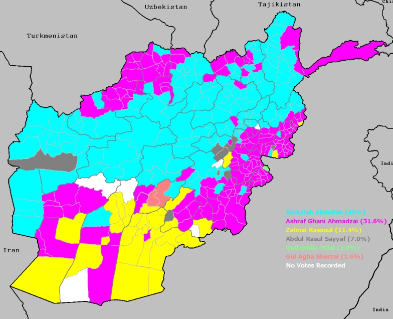 Afghanistan Elections Districts